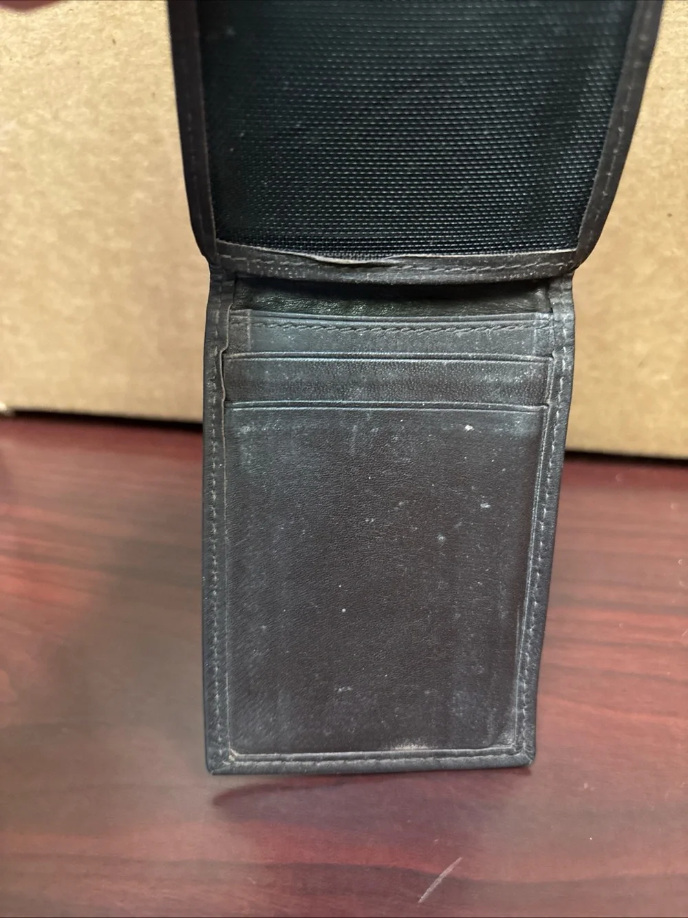 Rare Vintage 90s Black And Yellow Warning Oakley Softwear Card Holder Wallet